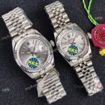 Swiss Quality Copy Rolex Datejust Stainless steel Silver Watch Men 36mm Lady 28mm
